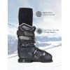 imageFITRELL 23 Pack Merino Wool Ski Socks for Snowboarding Full Cushioned Winter Thermal Kneehigh Warm Socks for Men and WomenBlack