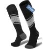 imageFITRELL 23 Pack Merino Wool Ski Socks for Snowboarding Full Cushioned Winter Thermal Kneehigh Warm Socks for Men and WomenBlack1