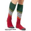 imageFITRELL 23 Pack Merino Wool Ski Socks for Snowboarding Full Cushioned Winter Thermal Kneehigh Warm Socks for Men and WomenBlackbluechristmas Match