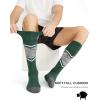 imageFITRELL 23 Pack Merino Wool Ski Socks for Snowboarding Full Cushioned Winter Thermal Kneehigh Warm Socks for Men and WomenBlackforest Greenblue