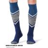 imageFITRELL 23 Pack Merino Wool Ski Socks for Snowboarding Full Cushioned Winter Thermal Kneehigh Warm Socks for Men and WomenBlue