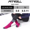 imageFITRELL 23 Pack Merino Wool Ski Socks for Snowboarding Full Cushioned Winter Thermal Kneehigh Warm Socks for Men and WomenRose Red
