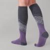 imageFITRELL 23 Pack Merino Wool Ski Socks for Snowboarding Full Cushioned Winter Thermal Kneehigh Warm Socks for Men and WomenRose Redpurple
