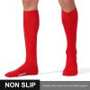 imageFITRELL 23 Pack Soccer Socks Baseball Softball For Youth Kids Boys Girls OverTheCalf Football Socks for Adult Men WomenRed2