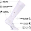 imageFITRELL 23 Pack Soccer Socks Baseball Softball For Youth Kids Boys Girls OverTheCalf Football Socks for Adult Men WomenWhite2