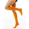 imageFITRELL Womens Knee High Socks Outdoor Sport Athletic Socks Casual Stripe Tube Socks 14 Pack1 Pack Orange