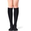imageFITRELL Womens Knee High Socks Outdoor Sport Athletic Socks Casual Stripe Tube Socks 14 PackBlack