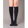 imageFITRELL Womens Knee High Socks Outdoor Sport Athletic Socks Casual Stripe Tube Socks 14 PackBlack