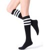 imageFITRELL Womens Knee High Socks Outdoor Sport Athletic Socks Casual Stripe Tube Socks 14 PackBlackwhite