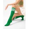 imageFITRELL Womens Knee High Socks Outdoor Sport Athletic Socks Casual Stripe Tube Socks 14 PackGreen