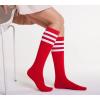 imageFITRELL Womens Knee High Socks Outdoor Sport Athletic Socks Casual Stripe Tube Socks 14 PackRedwhite