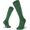 imageFITRELL 23 Pack Soccer Socks Baseball Softball For Youth Kids Boys Girls OverTheCalf Football Socks for Adult Men WomenDark Green2