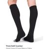 imageFITRELL 23 Pack Baseball Soccer Softball Socks for Kids Youth Men ampamp Women OvertheCalf Knee High Socks Multiple ColorsBlack 3 Pack