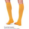 imageFITRELL 23 Pack Baseball Soccer Softball Socks for Kids Youth Men ampamp Women OvertheCalf Knee High Socks Multiple ColorsGold 2 Pack