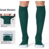 imageFITRELL 23 Pack Baseball Soccer Softball Socks for Kids Youth Men ampamp Women OvertheCalf Knee High Socks Multiple ColorsGreen 2 Pack