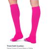 imageFITRELL 23 Pack Baseball Soccer Softball Socks for Kids Youth Men ampamp Women OvertheCalf Knee High Socks Multiple ColorsHot Pink 2 Pack