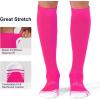 imageFITRELL 23 Pack Baseball Soccer Softball Socks for Kids Youth Men ampamp Women OvertheCalf Knee High Socks Multiple ColorsHot Pink 2 Pack