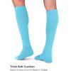 imageFITRELL 23 Pack Baseball Soccer Softball Socks for Kids Youth Men ampamp Women OvertheCalf Knee High Socks Multiple ColorsLight Blue 2 Pack