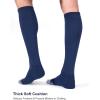 imageFITRELL 23 Pack Baseball Soccer Softball Socks for Kids Youth Men ampamp Women OvertheCalf Knee High Socks Multiple ColorsNavy Blue 2 Pack