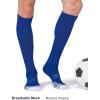 imageFITRELL 23 Pack Baseball Soccer Softball Socks for Kids Youth Men ampamp Women OvertheCalf Knee High Socks Multiple ColorsRoyal Blue 2 Pack