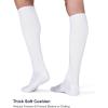imageFITRELL 23 Pack Baseball Soccer Softball Socks for Kids Youth Men ampamp Women OvertheCalf Knee High Socks Multiple ColorsWhite 2 Pack