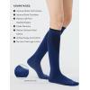 imageFITRELL 3 Pairs Compression Socks for Women and Men 2030mmHgCirculation Support SocksBlackGreyNavy