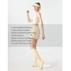imageFITRELL 3 Pairs Compression Socks for Women and Men 2030mmHgCirculation Support SocksCalming Nude