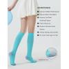 imageFITRELL 3 Pairs Compression Socks for Women and Men 2030mmHgCirculation Support SocksMintPeachyHaze Blue