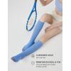 imageFITRELL 3 Pairs Compression Socks for Women and Men 2030mmHgCirculation Support SocksMintPeachyHaze Blue