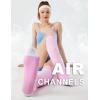 imageFITRELL 3 Pairs Compression Socks for Women and Men 2030mmHgCirculation Support SocksNeopolitan
