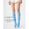 imageFITRELL 3 Pairs Compression Socks for Women and Men 2030mmHgCirculation Support SocksNeopolitan