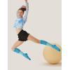 imageFITRELL 3 Pairs Compression Socks for Women and Men 2030mmHgCirculation Support SocksPinkpurpleblue