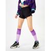 imageFITRELL 3 Pairs Compression Socks for Women and Men 2030mmHgCirculation Support SocksPinkpurpleblue