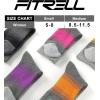 imageFITRELL 4 Pack Womens Merino Wool Hiking Socks Wicking Cushioned Warm Thermal Walking Boot Crew Socks Woollen SocksPinkpurpleyelloworange