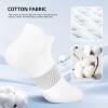 imageFITRELL 56 Pairs Ankle Running Socks for Women Athletic Cushioned Low Cut Tab Sports Socks6 Pairs Brownie
