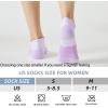 imageFITRELL 56 Pairs Ankle Running Socks for Women Athletic Cushioned Low Cut Tab Sports Socks6 Pairs Macaron