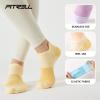 imageFITRELL 56 Pairs Ankle Running Socks for Women Athletic Cushioned Low Cut Tab Sports Socks6 Pairs Macaron