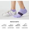 imageFITRELL 56 Pairs Ankle Running Socks for Women Athletic Cushioned Low Cut Tab Sports Socks6 Pairs Macaron