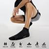 imageFITRELL 6 Pack Mens Ankle Running Socks Low Cut Cushioned Athletic Sports Socks 799121215Blackgrey