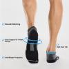 imageFITRELL 6 Pack Mens Ankle Running Socks Low Cut Cushioned Athletic Sports Socks 799121215New Grey Black