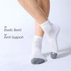 imageFITRELL 6 Pack Mens Athletic Ankle Socks Cushioned Sports Running Socks 799121215White