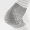 imageFITRELL 6 Pack Mens Athletic Ankle Socks Cushioned Sports Running Socks 799121215WhiteGrey