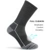 imageFITRELL 6 Pack Mens Athletic Moisture Wicking Crew Socks Cushioned Sport Running Work Boot Socks Size 9121215Grey6