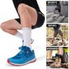 imageFITRELL 6 Pack Mens Athletic Moisture Wicking Crew Socks Cushioned Sport Running Work Boot Socks Size 9121215White6