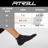 imageFITRELL 6 Pack Mens Athletic Running Ankle Socks Low Cut Cushioned Wicking AntiBlister Breathable Sport SocksBlack