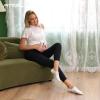 imageFITRELL 8 Pack Womens No Show Socks Size 69911 Nonslip Boat socksWhite8