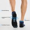 imageFITRELL Mens 6 Pack Ankle Running Socks Low Cut Cushioned Athletic Sports Socks 799121215Navy Black