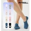 imageFITRELL No Show Socks Womens Cotton Cushioned Athletic Ankle Low Cut Invisible Non Slip Socks 58 Pairs8 Pairs Mulicolor  Wonder Amber