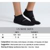 imageFitrell 6 Pack Womens Ankle Running Socks Low Cut Athletic Socks With Tab Black Medium