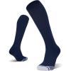 imageFITRELL 23 Pack Baseball Soccer Softball Socks for Kids Youth Men ampamp Women OvertheCalf Knee High Socks Multiple ColorsNavy Blue 2 Pack